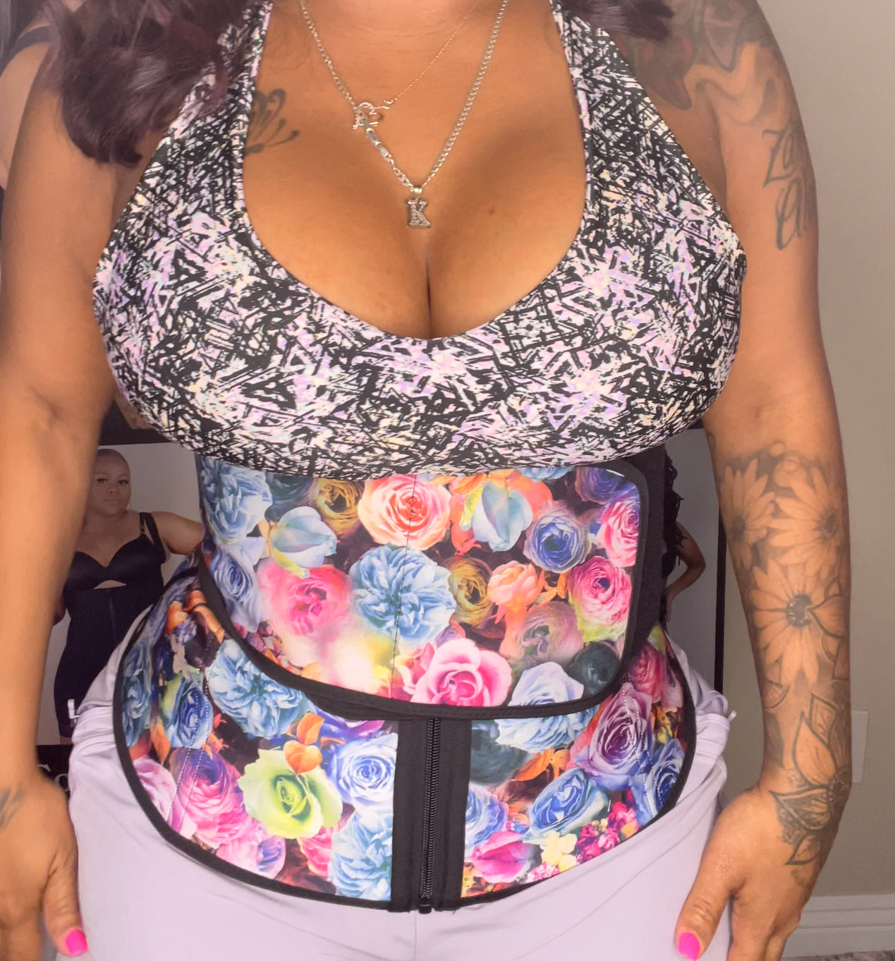 FLORAL WAIST TRAINER