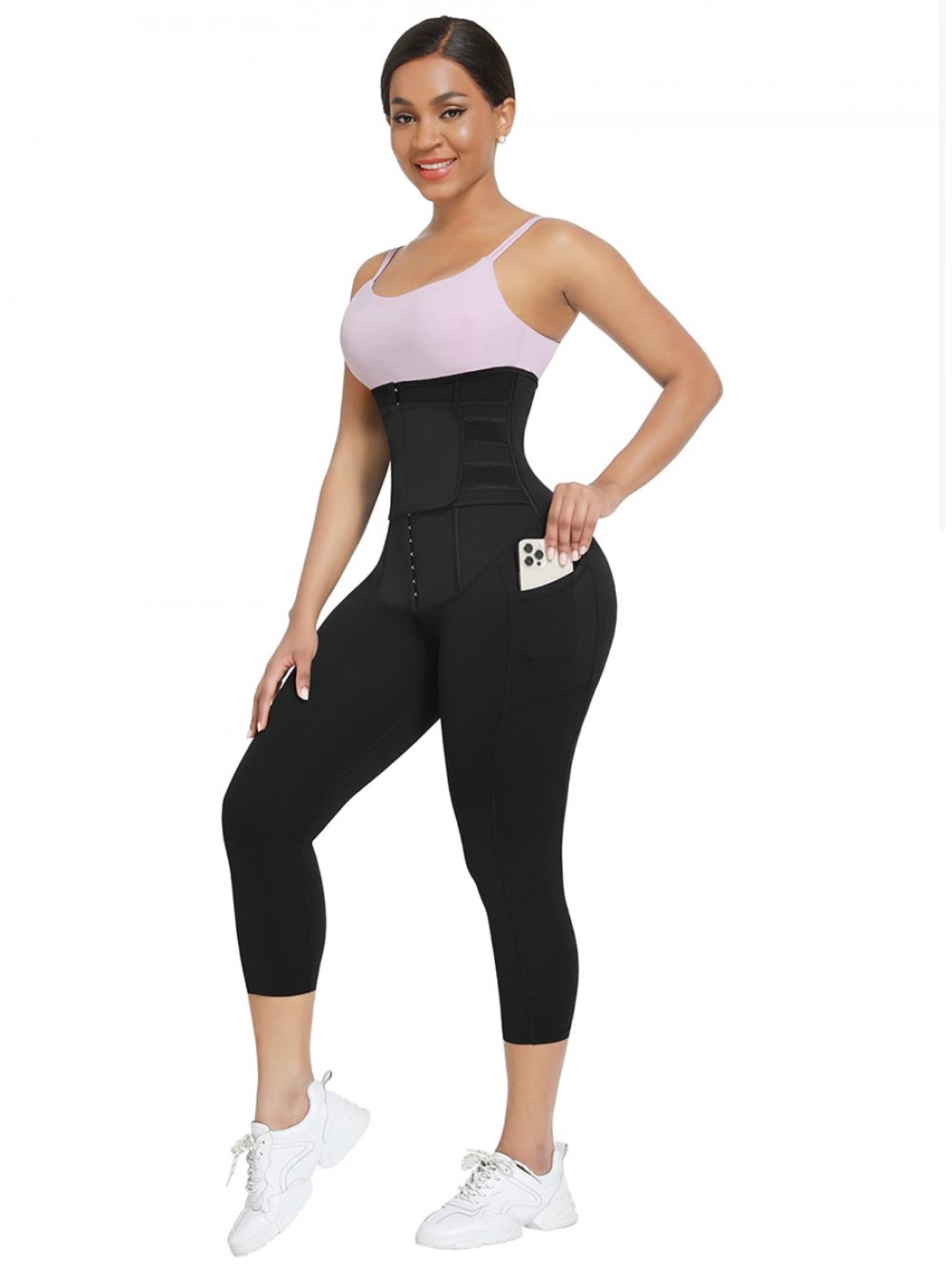 2 in 1 waist trainer leggings – Body By Kulture